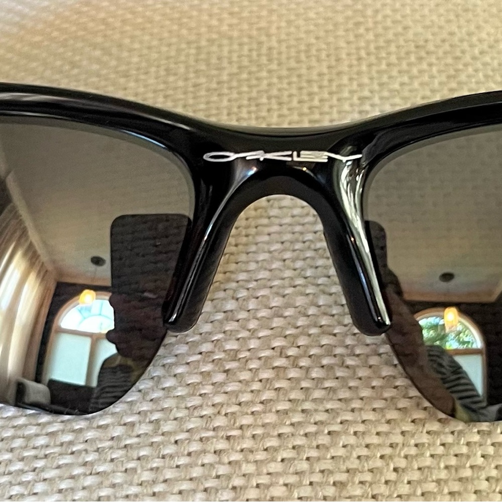 Oakley Glossy Black Sunglasses